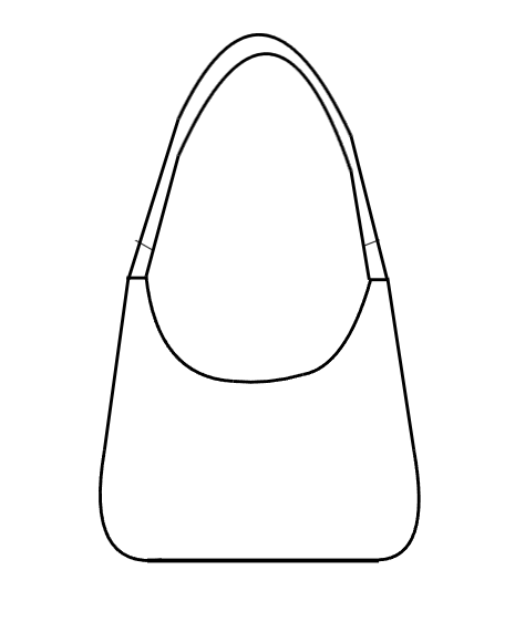 Shoulder Bag Sewing Pattern PDF | Beginner Handbag Tutorial | DIY Structured Bag with Lining (English & Spanish)